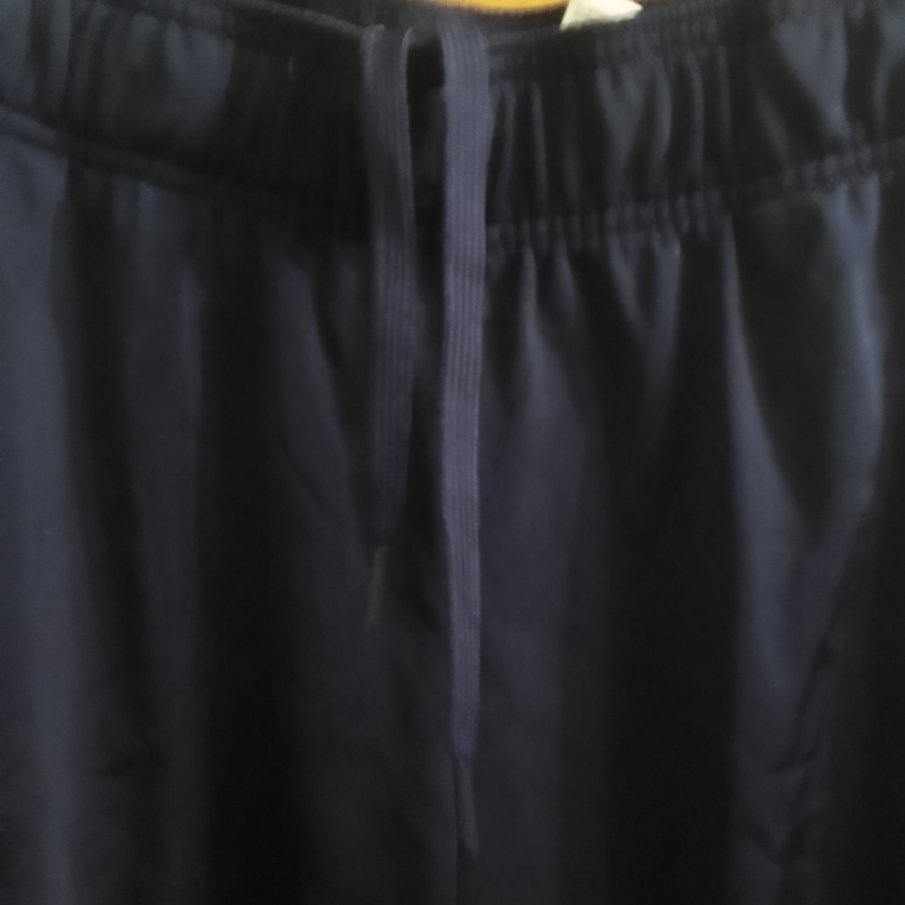 Adidas Navy Track Pants with White Stripes - Picture 12 of 16